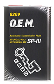 Масло  синт . трансм "MANNOL"  O.E.M. for KOREAN CARS  SP-lll 1л  8209 /8209