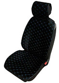 Накидки MAXIMAL передние XV8-BLBLU черный/ шов синий 2шт на передние кресла