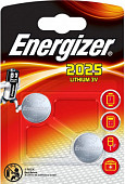 Батарейка Energizer Miniatures Litnium CR2025 FSB2/10Б - 2шт (E301021502/E301021503)