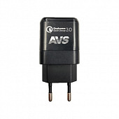 USB сетевое зарядное устройство AVS 1 порт UT-713 Quick Charge (1.5-3A)