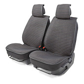 Каркасные накидки на передние сиденья Car Performance, 2 шт. материал алькантара, ко  CUS-2022 BK/BE