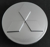 Заглушка (колпачок) на литой диск MITSUBISHI серый D82/D79