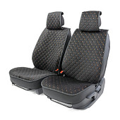 Каркасные накидки на передние сиденья Car Performance, 2 шт. материал алькантара, кон CUS-2012 BK/BE