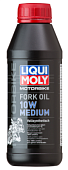 LIQUI MOLY 7599 Масло для мотовилок и амортизаторов Motorbike Fork Oil Medium 10W синт. 0.5 л.