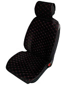 Накидки MAXIMAL передние XV8-BLRD черный/ шов красный 2шт на передние кресла