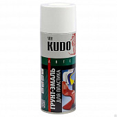 Грунт-спрей KUDO KU-6003 для пластика белый (RAL 9003) (520мл) 39928 
