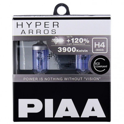 Лампа накаливания PIAA BULB HYPER ARROS 3900K HE900H4 в интернет-магазине A...