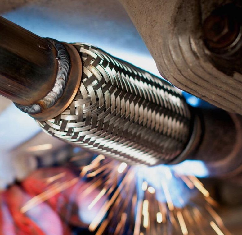 Замена гофры