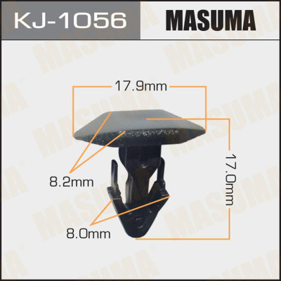 KJ1056S Клипса крепежная  "Masuma"  цена за 1 шт.  #061