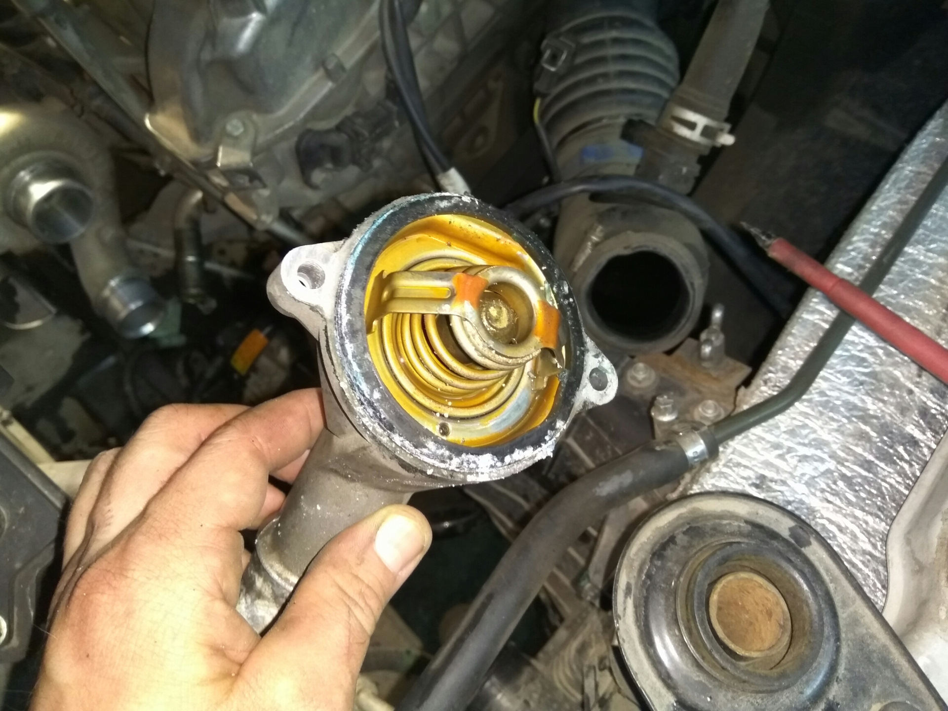 Замена термостата