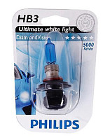 PHILIPS Лампа (светодиод) автомобильная HB3 12V- 65W (P20d) Vision (Premium) блистер (1шт.)