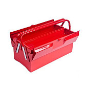 BOLK BK50302 Ящик для инструментов раскладной 2 уровня 404х200х240мм металлический