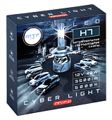 Светодиодные лампы MTF Light серия CYBER LIGHT MINI H7/18, 12V, 45W, 3750LM, 6000K, кулер, к-т.