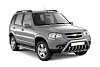 Рейлинги CHEVROLET NIVA 2002- Серебристый Муар PT GROUP Комфорт (Макс нагрузка 50 кг)