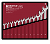 Набор ключей гаечных комбинированных THORVIK серии ARC в сумке, 6-22 мм, 12 предметов