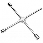 Ключ-крест баллонный, 17 х 19 х 21 мм,  квадрат 1/2", усиленный, толщ. 16 мм// MATRIX PROFESSIONAL