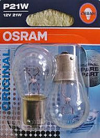 OSRAM Лампа (светодиод) стандарт 12V (PY21W  ) в блистере 2шт. 