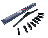 Щетка стеклоочистителя AVTOPRIBOR REGULAR бескаркасная, 500 мм, в комплекте 9 адаптеров