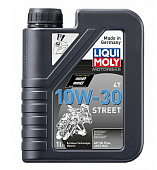 LIQUI MOLY НС-синт. мот.масло д/4-т.мотоц. Motorbike 4T Street 10W-30 SL MA2 (1л) арт 2526