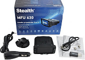Антирадар с видеорегистратором STEALTH MFU 630, GPS, стрелка