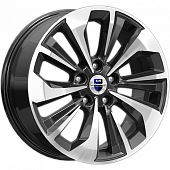 Диск K&K Авиор Алмаз Черн 7x17 5x114.3 ET50 DIA66.1