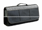 Органайзер в багажник TRAVEL, ковролиновый, 50х13х20см, чёрный, 1/24 (ORG-20 BK)