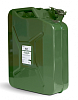 Канистра топливная вертикальная AVS VJM-20 зеленая металлическая20л.