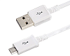18-4269  Кабель передачи данных REXANT microUSB длинный штекер белый 1м.
