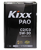 Масло моторное Kixx PAO C2/C3 5W-30 /4л синт.