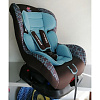Автокресло детское универс. SIGER Kids Planet "Asteroid" лазурное море, гр.0+/I, 0-18 кг, 0-4 лет