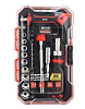 Отвертка реверсивная с насадками (28 предметов) AVS ORS28