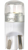 Светодиодная лампа W5W (T10) Optima Premium 80Lm, LG Chip, 0,84W, YELLOW, 12V,  комплект 2 шт.