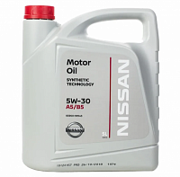 Nissan масло моторное Nissan 5w30 A5/B5 5л.