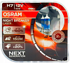 OSRAM H7 12V (55W) PX26d + 150 % Лампа NIGHT BREAKER LAZER  3750K (евробокс) 2шт.