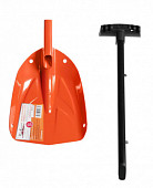 Лопата для снега AIRLINE(44-65x25см) алюминиевая складная/AB-S-06