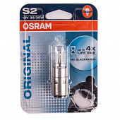 OSRAM Лампа 12V S2 35/35W BA20d ORIGINAL LINE картон 1 шт.