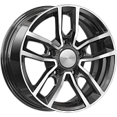 Диск Скад Вайсхорн Черный Бар 6.5x16 5x139.7 ET40 DIA98