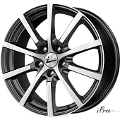 Диск I Free Big Byz Блэк Джек 7x17 5x108 ET50 DIA63.35