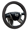 Оплетка на руль VOIN COMBO экокожа, "M" (d=38см) /черный/
