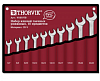 Набор ключей гаечных рожковых THORVIK серии ARC в сумке, 6-24 мм, 10 предметов W1S10TB
