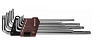 THORVIK  Набор ключей торцевых T-TORX® удлиненных с центрированным штифтом, Т10H-T50H, 9 предметов