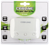 Разветвитель прикуривателя CARLINE CS 320w на 3 гнезда на 10А  и 2 USB на проводе, цвет белый