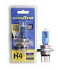 Лампа автомобильная галогенная Goodyear Н4 12V 60/55W P43t Super White (блистер)