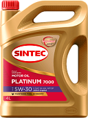 Sintec Platinum 7000 SAE 5W-30 ILSAC GF-6A 4л+1л