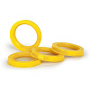 Комплект проставочных колец 4шт. /60,1-54,1 YELLOW