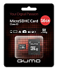 Флеш карта QUMO16GB QUMO Class 10 + adapter