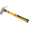Молоток-гвоздодер Вихрь 450гр. фиберглассовая ручка с магнитом 73/6/8/8