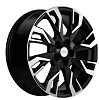 Диск Khomen KHW1809 Black-FP 7x18 5x108 ET33 DIA60.1