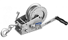 ЗУБР 1.1 т, 8 м, ручная барабанная тяговая тросовая лебедка, Профессионал (43113-1.1)