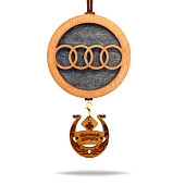 Подвеска для авто AUDI деревянная